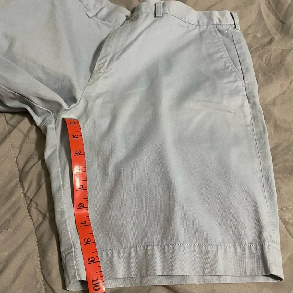 Polo Ralph Lauren Classic‎ Fit Sky Blue Flat Front Shorts Men’s Size 38